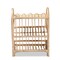 Baxton Studio Liora Modern Bohemian Natural Brown Finished Rattan 2-Tier Display Shelf 205-12684 - alternate 6